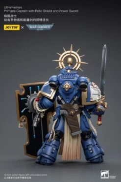Warhammer 40K Ultramarines Primaris Captain (Relic Shield And Power Sword) 1/18 Scale Figure -Model Figures Store 961d8ee0 82bb 4734 a3b7 8631b02d7b7b