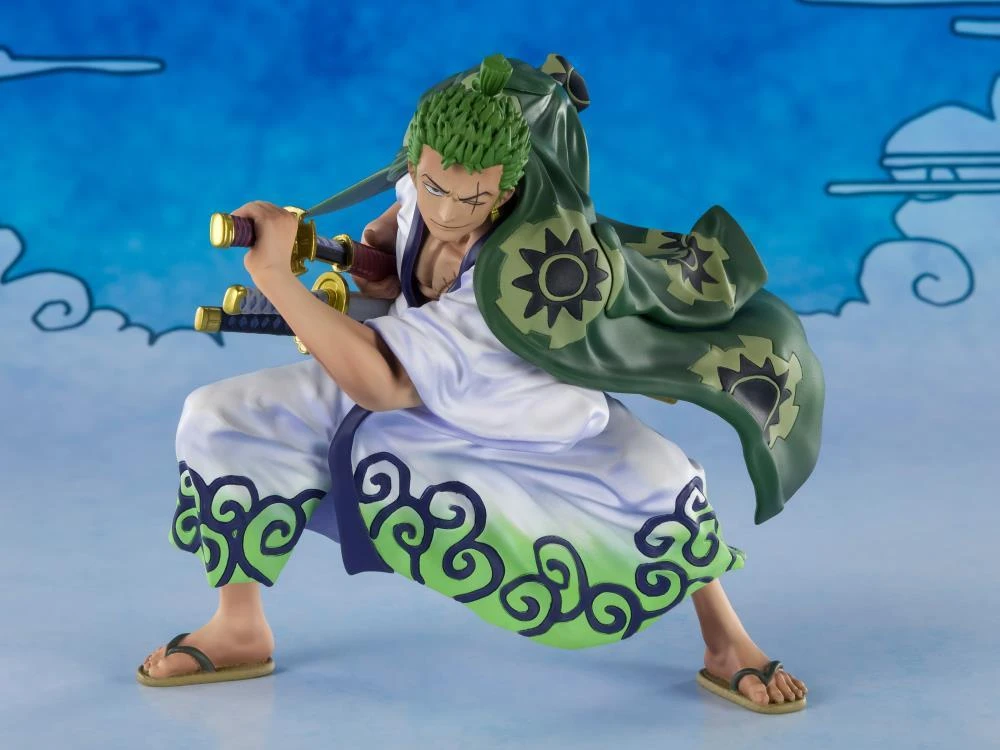 Bandai One Piece FiguartsZERO Roronoa Zoro (Zorojuro) 2 Bandai One Piece FiguartsZERO Roronoa Zoro (Zorojuro) - Image 2