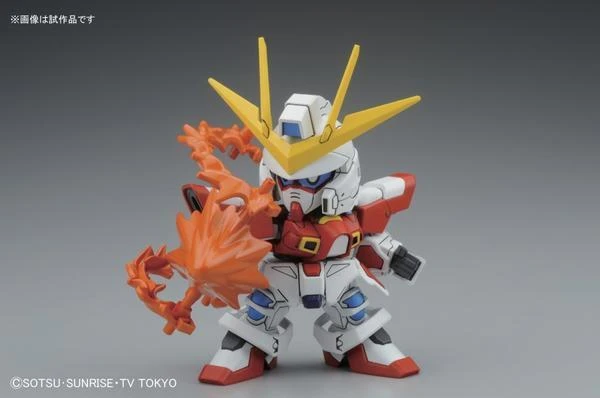 Bandai Hobby BB#396 SD Build Burning Gundam Model Kit 6 Bandai Hobby BB#396 SD Build Burning Gundam Model Kit - Image 6