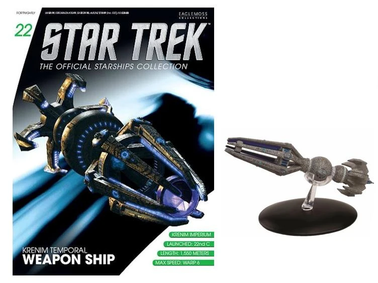 Star Trek Starships Collection #22 Krenim Temporal Weapon Ship 8 Star Trek Starships Collection #22 Krenim Temporal Weapon Ship - Image 8