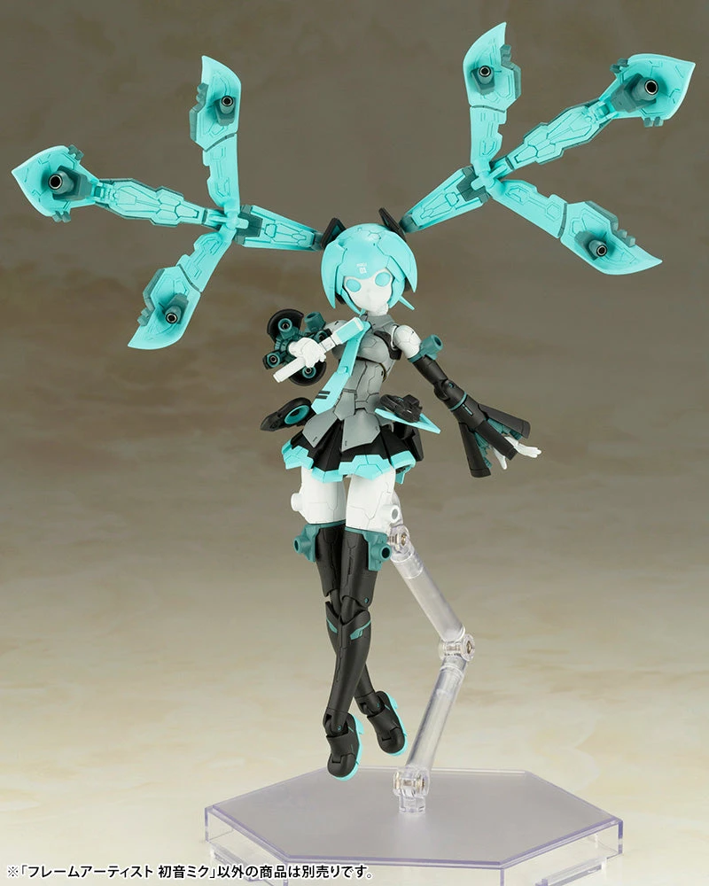 Kotobukiya FRAME ARTIST HATSUNE MIKU 6 Kotobukiya FRAME ARTIST HATSUNE MIKU - Image 6