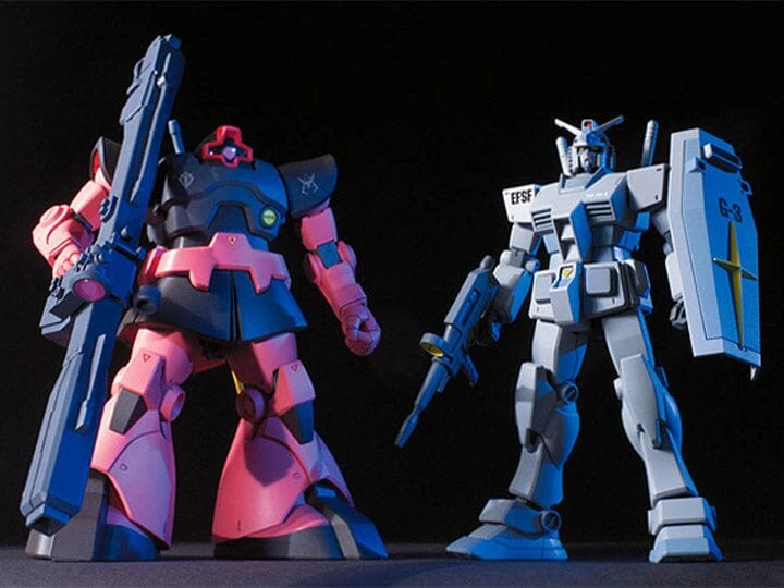Bandai HGUC 1/144 RX-78-3 G3 Gundam & Char's Rick-Dom 1 Bandai HGUC 1/144 RX-78-3 G3 Gundam & Char's Rick-Dom