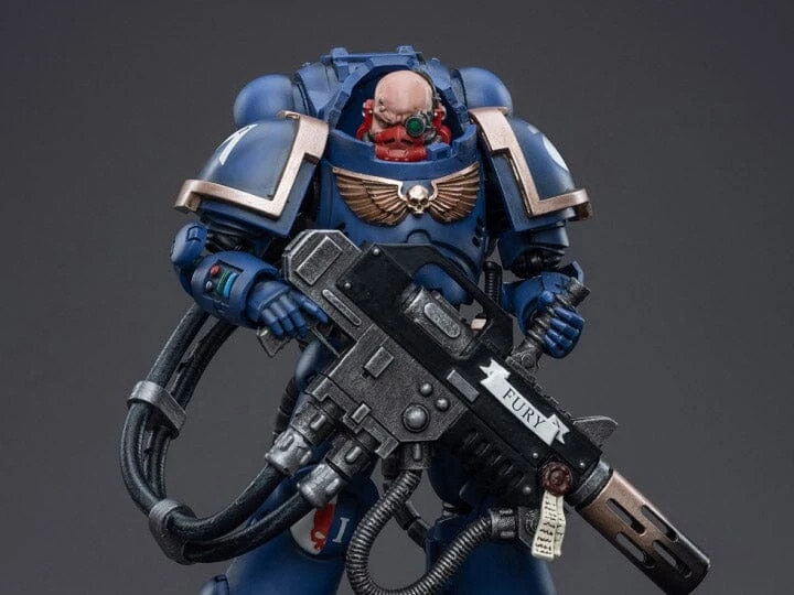 Warhammer 40K Ultramarines Primaris Eradicator 1 1/18 Scale Figure 1 Warhammer 40K Ultramarines Primaris Eradicator 1 1/18 Scale Figure