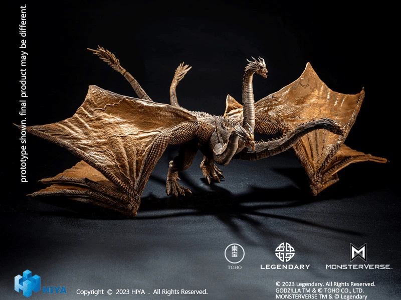 Godzilla: King Of The Monsters King Ghidorah Figure 3 Godzilla: King Of The Monsters King Ghidorah Figure - Image 3
