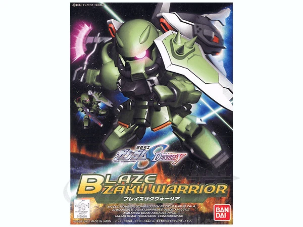 Bandai BB #296 Blaze Zaku Warrior 1 Bandai BB #296 Blaze Zaku Warrior