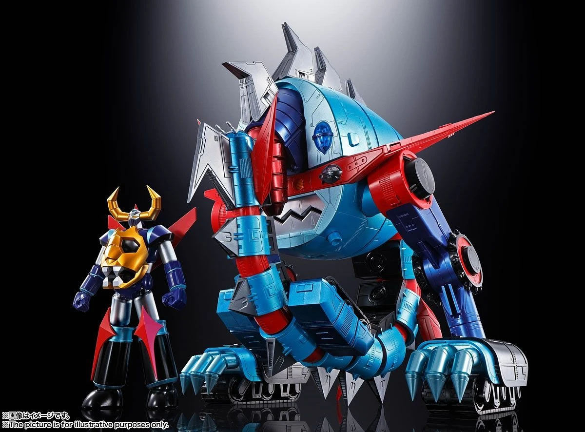 Bandai Divine Demon-Dragon Gaiking Soul Of Chogokin GX-100 Gaiking & Daiku Maryu 1 Bandai Divine Demon-Dragon Gaiking Soul Of Chogokin GX-100 Gaiking & Daiku Maryu