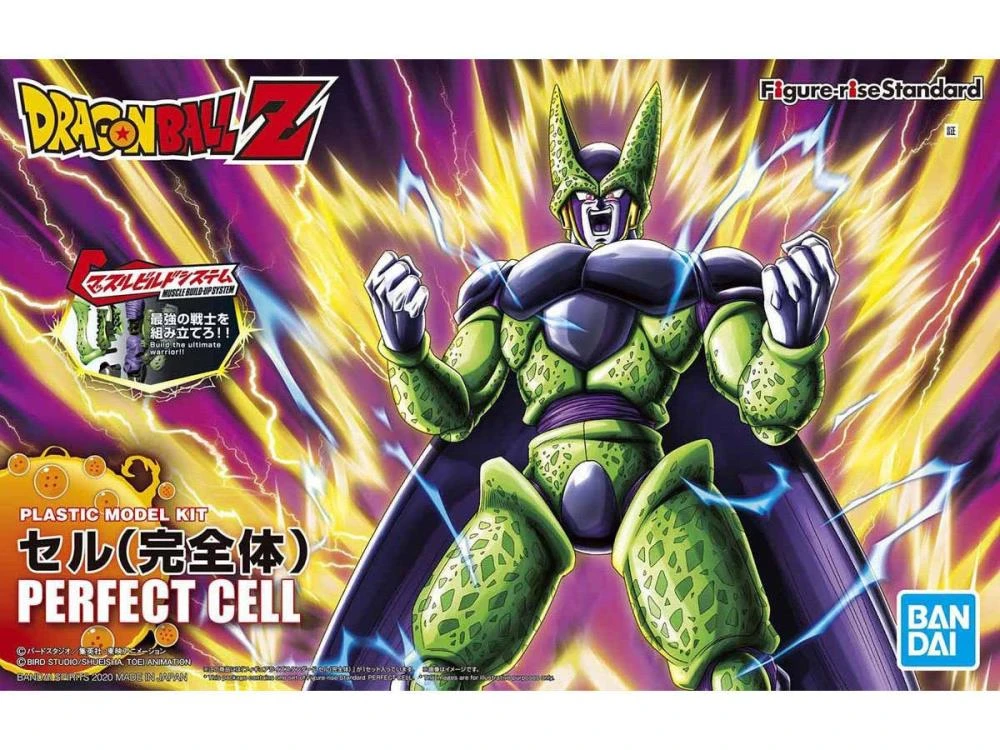 Bandai Dragon Ball Z Figure-rise Standard Perfect Cell (New Packaging) Model Kit 2 Bandai Dragon Ball Z Figure-rise Standard Perfect Cell (New Packaging) Model Kit - Image 2