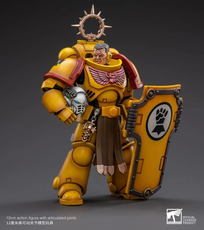 Warhammer 40K Imperial Fists Veteran Brother Thracius 1/18 Scale Figure 5 Warhammer 40K Imperial Fists Veteran Brother Thracius 1/18 Scale Figure - Image 5