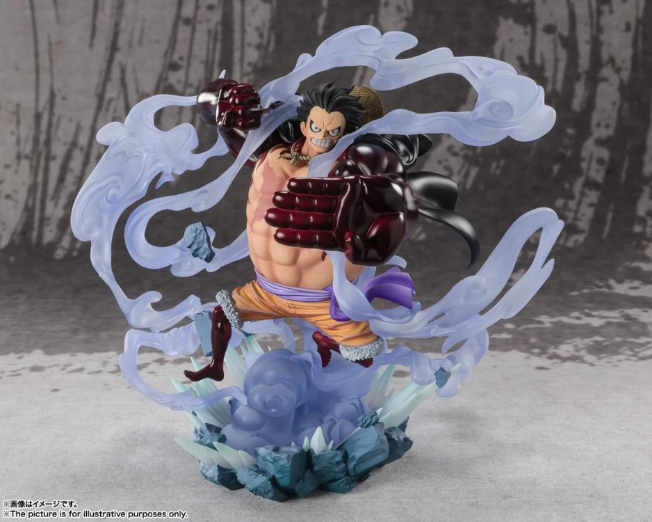 Bandai One Piece FiguartsZERO Extra Battle Monkey D. Luffy (Gear 4) Battle Of Monsters On Onigashima 2 Bandai One Piece FiguartsZERO Extra Battle Monkey D. Luffy (Gear 4) Battle Of Monsters On Onigashima - Image 2