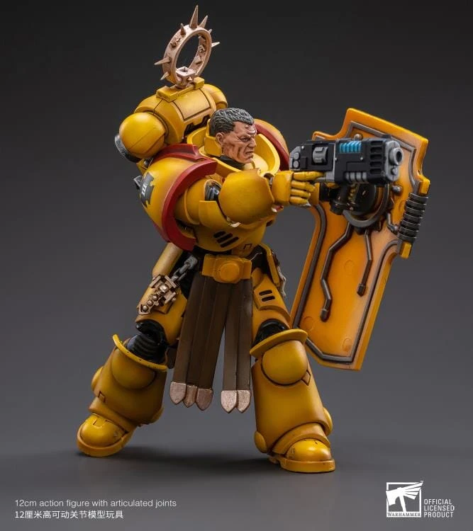 Warhammer 40K Imperial Fists Veteran Brother Thracius 1/18 Scale Figure 6 Warhammer 40K Imperial Fists Veteran Brother Thracius 1/18 Scale Figure - Image 6
