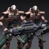 Warhammer 40K Necrons Szarekhan Dynasty Immortal With Tesla Carbine 1/18 Scale Figure Set