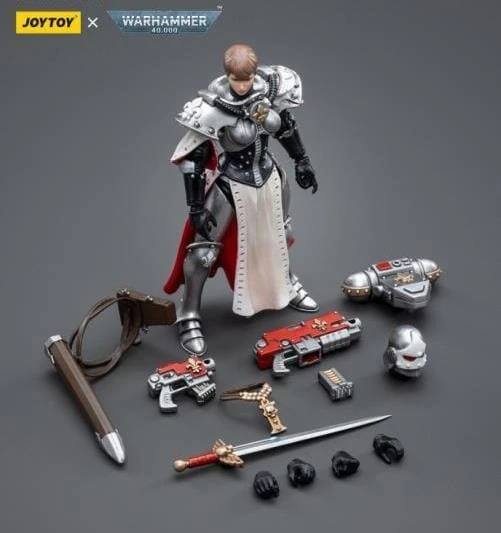 Warhammer 40k Adepta Sororitas Battle Sisters Order Of The Argent Shroud Sister Superior Evinka 1/18 Scale Figure 10 Warhammer 40k Adepta Sororitas Battle Sisters Order Of The Argent Shroud Sister Superior Evinka 1/18 Scale Figure - Image 10