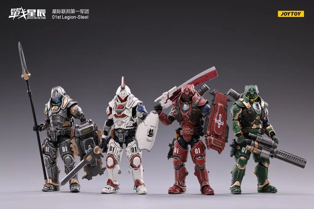 Battle For The Stars 01st Legion Steel Black Sickle 1/18 Scale Figure 8 Battle For The Stars 01st Legion Steel Black Sickle 1/18 Scale Figure - Image 8