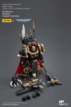 Warhammer 40K Chaos Space Marines Black Legion Chaos Lord In Terminator Armor 1/18 Scale Figure -Model Figures Store e7596b6b fb8b 4822 a21b b5ce5d20471e