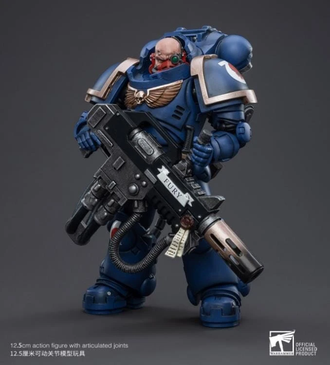 Warhammer 40K Ultramarines Primaris Eradicator 1 1/18 Scale Figure 7 Warhammer 40K Ultramarines Primaris Eradicator 1 1/18 Scale Figure - Image 7