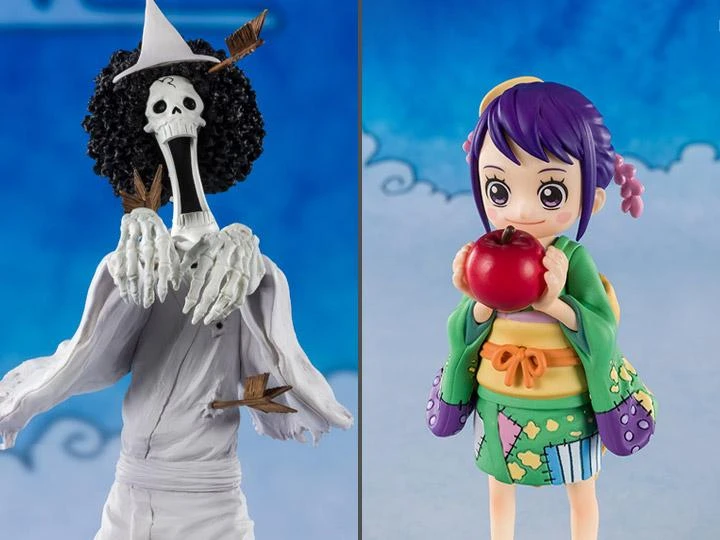 Bandai One Piece FiguartsZERO Brook (Honekichi) And O-Tama 1 Bandai One Piece FiguartsZERO Brook (Honekichi) And O-Tama