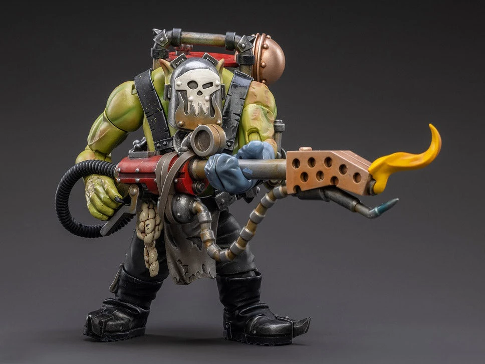Warhammer 40K Ork Kommandos Burna Boy Ragrob 1/18 Scale Figure 2 Warhammer 40K Ork Kommandos Burna Boy Ragrob 1/18 Scale Figure - Image 2