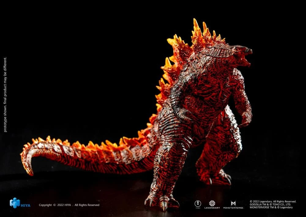 Godzilla King Of The Monsters Stylist Series Burning Godzilla Exclusive Figure 3 Godzilla King Of The Monsters Stylist Series Burning Godzilla Exclusive Figure - Image 3