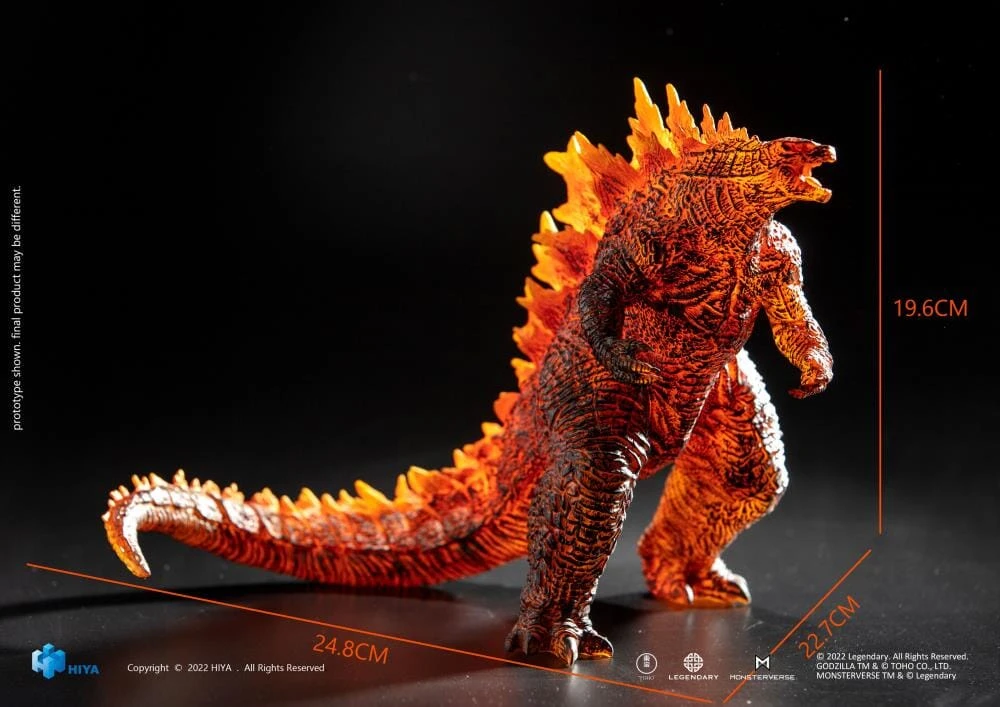 Godzilla King Of The Monsters Stylist Series Burning Godzilla Exclusive Figure 11 Godzilla King Of The Monsters Stylist Series Burning Godzilla Exclusive Figure - Image 11