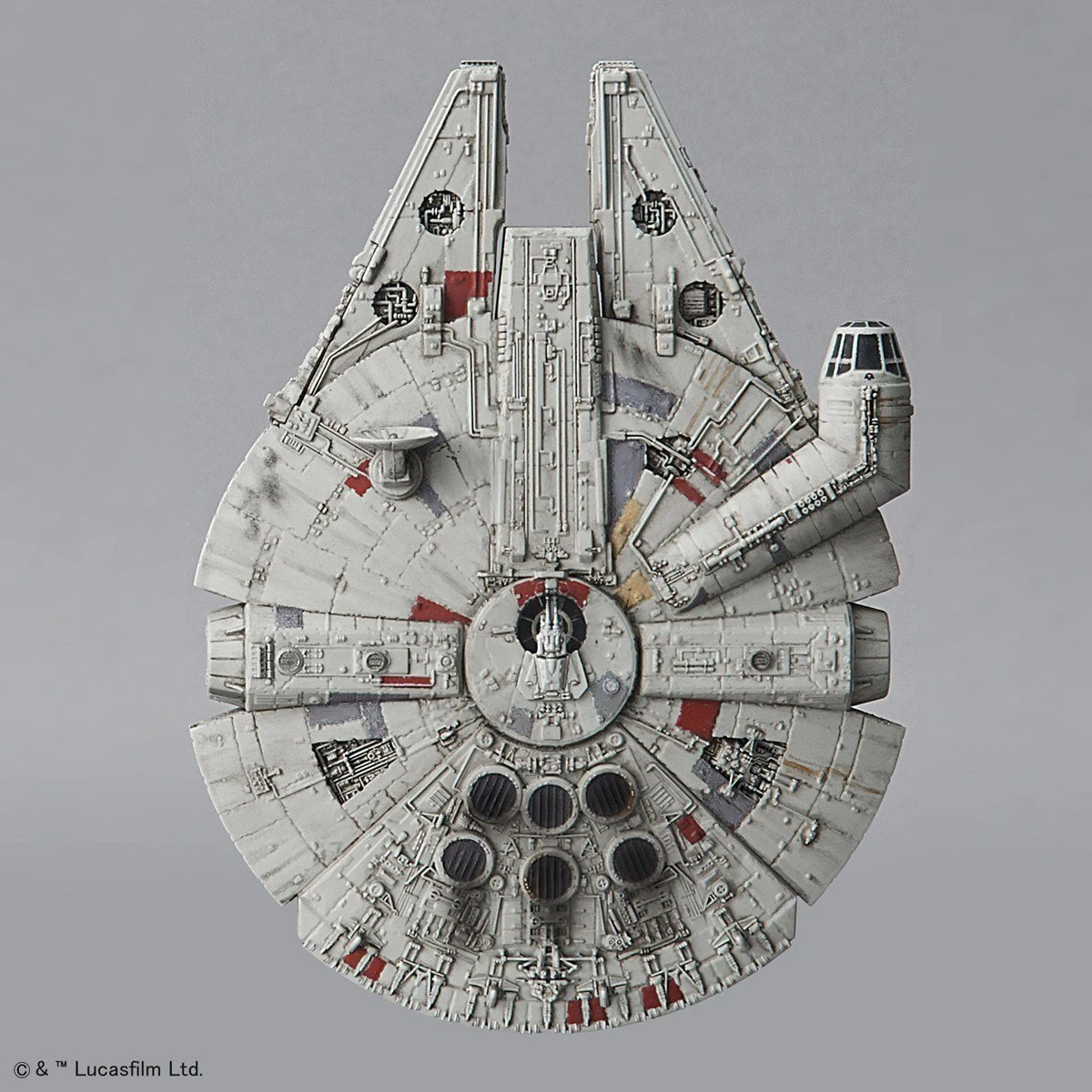 Bandai 1/1000 BLOCKADE RUNNER & 1/350 MILLENNIUM FALCON 6 Bandai 1/1000 BLOCKADE RUNNER & 1/350 MILLENNIUM FALCON - Image 6