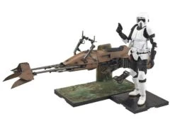 Bandai Star Wars 1/12 Scale Model Kit - Scout Trooper With Speeder Bike -Model Figures Store fbecdda5 45dd 4048 bbb7 a8aaad121092