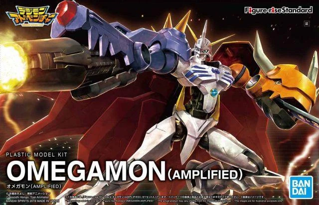 Bandai Digimon Figure-rise Standard Amplified Omegamon Model Kit 2 Bandai Digimon Figure-rise Standard Amplified Omegamon Model Kit - Image 2