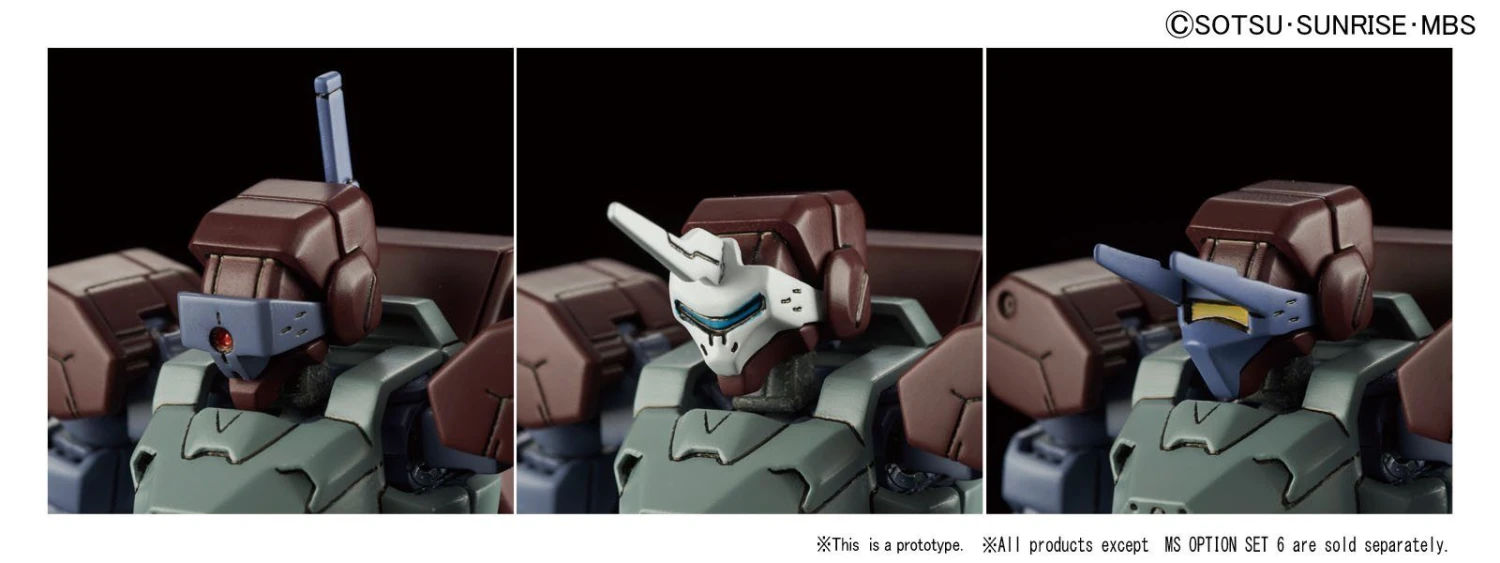 HG 1/144 MS Option Set 6 & New Mobile Worker "Orphans 2nd Season", Bandai 4 HG 1/144 MS Option Set 6 & New Mobile Worker "Orphans 2nd Season", Bandai - Image 4