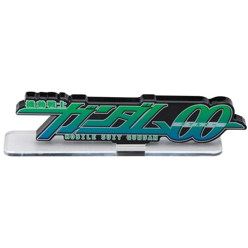 Bandai LOGO DISPLAY GUNDAM 00 1 Bandai LOGO DISPLAY GUNDAM 00
