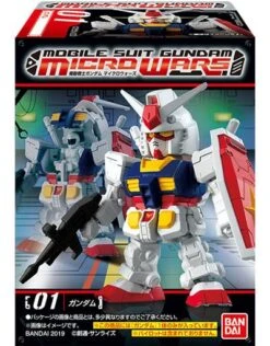 Bandai Mobile Suit Gundam Micro Wars 01 -Model Figures Store pkg