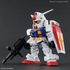 Bandai SDGCS RX-78-2 Gundam & Cross Silhouette Frame "Mobile Suit Gundam" -Model Figures Store sd crosssilhouette rx78 2 frameset 04