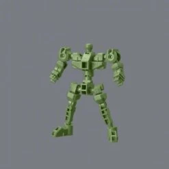 Bandai SD GUNDAM CROSS SILHOUETTE FRAME (GREEN)
