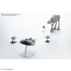 Bandai Star Wars 1/48 & 1/144 Snow Speeder Set -Model Figures Store snowspeeder set 6