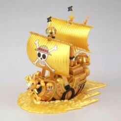 Bandai THOUSAND SUNNY (FILM GOLD) - ONE PIECE GRAND SHIP COLLECTION -Model Figures Store thousand sunny film gold one piece grand ship collection 02