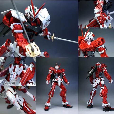 Bandai MG 1/00 Astray Red Frame Kai 10 Bandai MG 1/00 Astray Red Frame Kai - Image 10