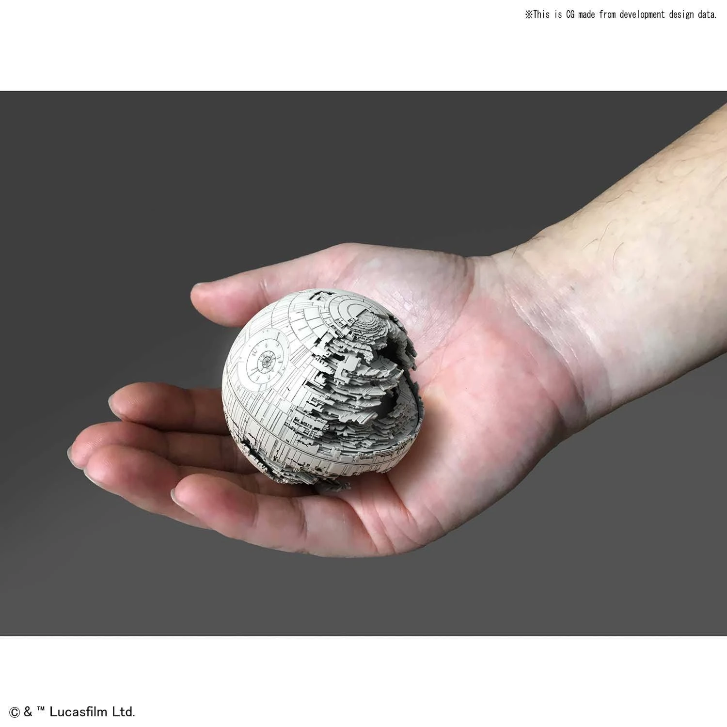 Death Star II 1/2,700,000 & Star Destroyer 1/14,500 "Star Wars", Bandai Star Wars Plastic Model 8 Death Star II 1/2,700,000 & Star Destroyer 1/14,500 "Star Wars", Bandai Star Wars Plastic Model - Image 8